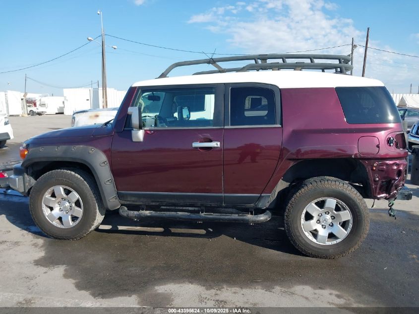 2007 Toyota Fj Cruiser VIN: JTEZU11F370009723 Lot: 43395624