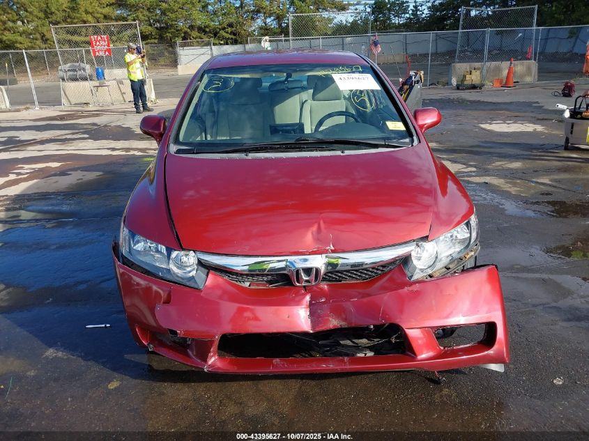 2009 Honda Civic Lx VIN: 2HGFA16589H547706 Lot: 43395627