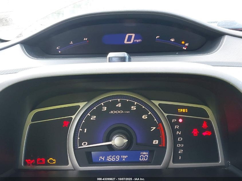 2009 Honda Civic Lx VIN: 2HGFA16589H547706 Lot: 43395627