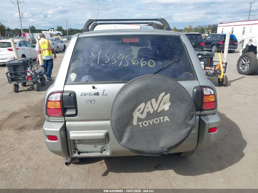 2000 Toyota Rav4 VIN: JT3HP10V9Y7169182 Lot: 43395660