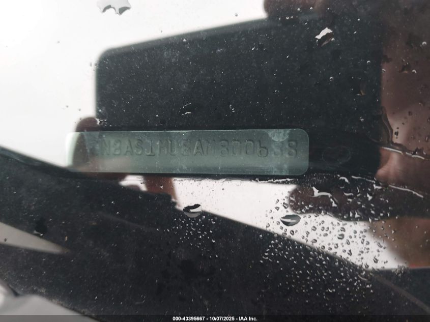 2010 Infiniti Fx35 VIN: JN8AS1MU8AM800688 Lot: 43395667