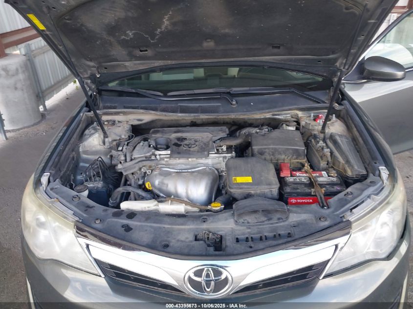 2012 Toyota Camry Le VIN: 4T1BF1FK0CU539653 Lot: 43395673