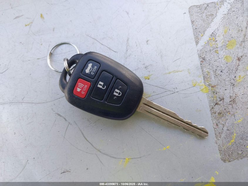 2012 Toyota Camry Le VIN: 4T1BF1FK0CU539653 Lot: 43395673