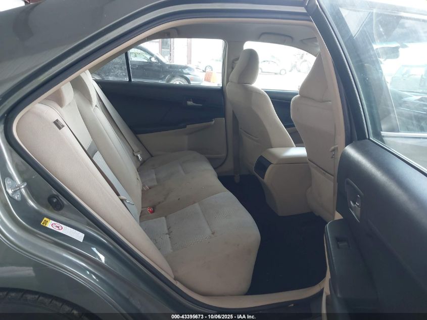 2012 Toyota Camry Le VIN: 4T1BF1FK0CU539653 Lot: 43395673