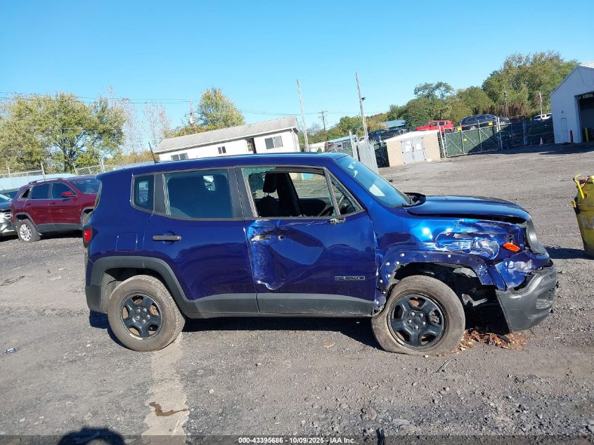 2018 Jeep Renegade Sport 4X4 VIN: ZACCJBAB1JPJ45286 Lot: 43395686