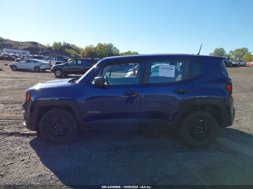 2018 Jeep Renegade Sport 4X4 VIN: ZACCJBAB1JPJ45286 Lot: 43395686