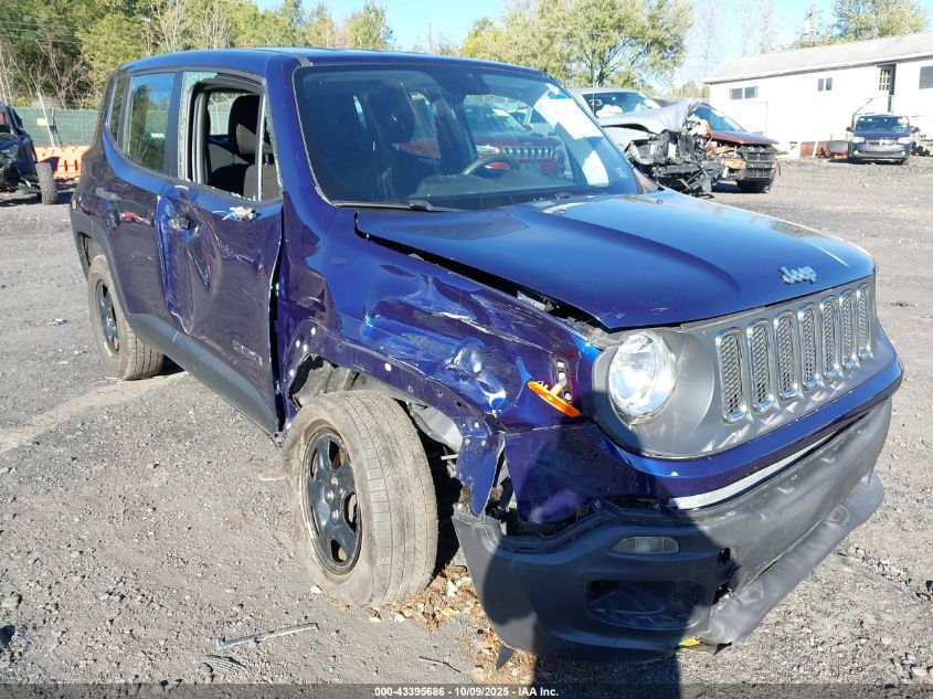 2018 Jeep Renegade Sport 4X4 VIN: ZACCJBAB1JPJ45286 Lot: 43395686