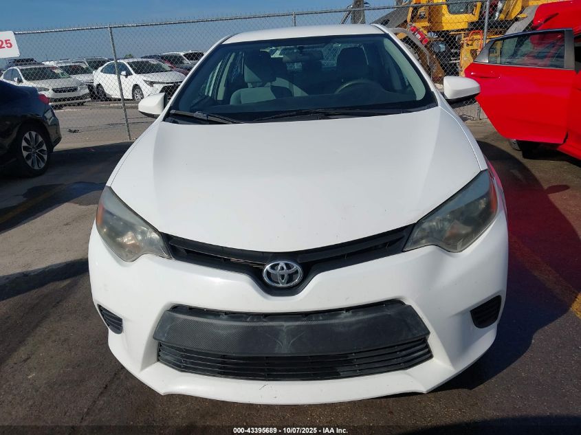 2015 Toyota Corolla L VIN: 2T1BURHE9FC435275 Lot: 43395689