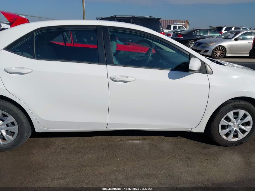 2015 Toyota Corolla L VIN: 2T1BURHE9FC435275 Lot: 43395689