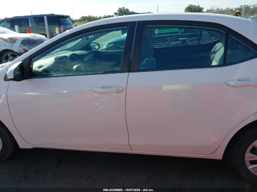 2015 Toyota Corolla L VIN: 2T1BURHE9FC435275 Lot: 43395689