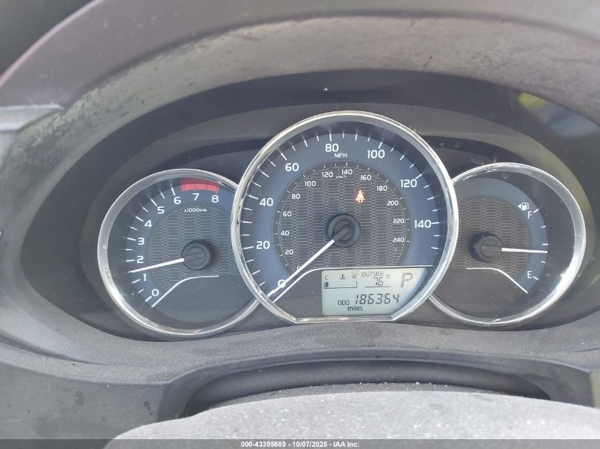 2015 Toyota Corolla L VIN: 2T1BURHE9FC435275 Lot: 43395689