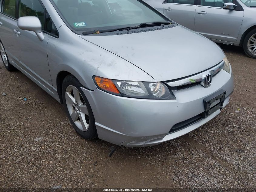 2008 Honda Civic Ex VIN: 1HGFA15808L017582 Lot: 43395708
