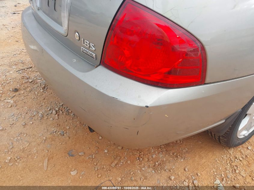 2006 Nissan Sentra 1.8S VIN: 3N1CB51DX6L460996 Lot: 43395751