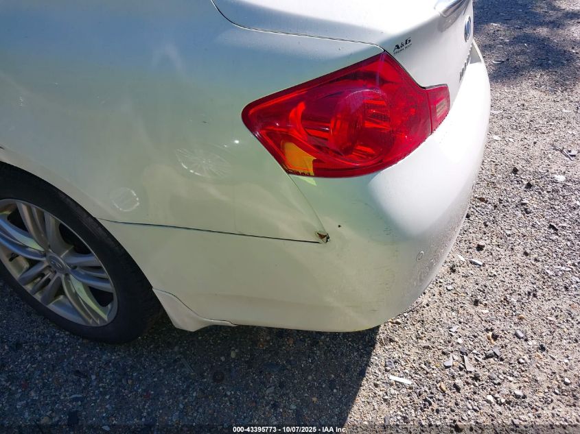 2010 Infiniti G37 Journey VIN: JN1CV6AP8AM200229 Lot: 43395773