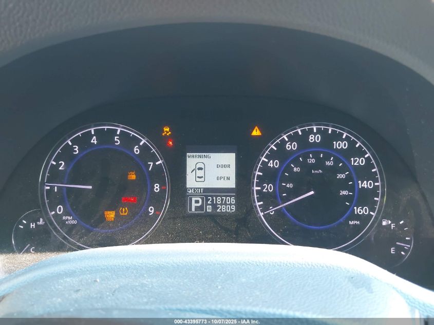 2010 Infiniti G37 Journey VIN: JN1CV6AP8AM200229 Lot: 43395773