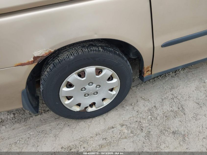 2001 Honda Odyssey Lx VIN: 2HKRL18531H620530 Lot: 43395778