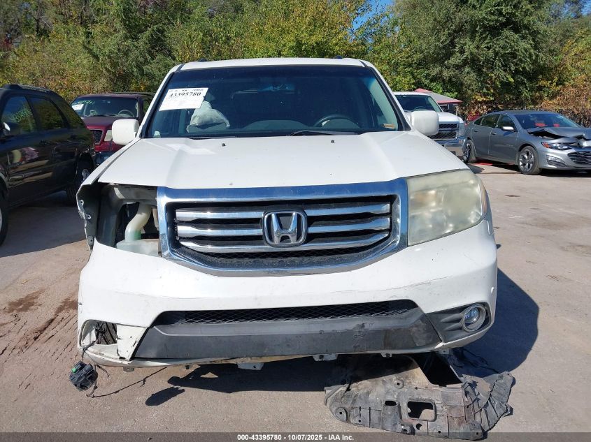 2012 Honda Pilot Touring VIN: 5FNYF3H90CB024228 Lot: 43395780