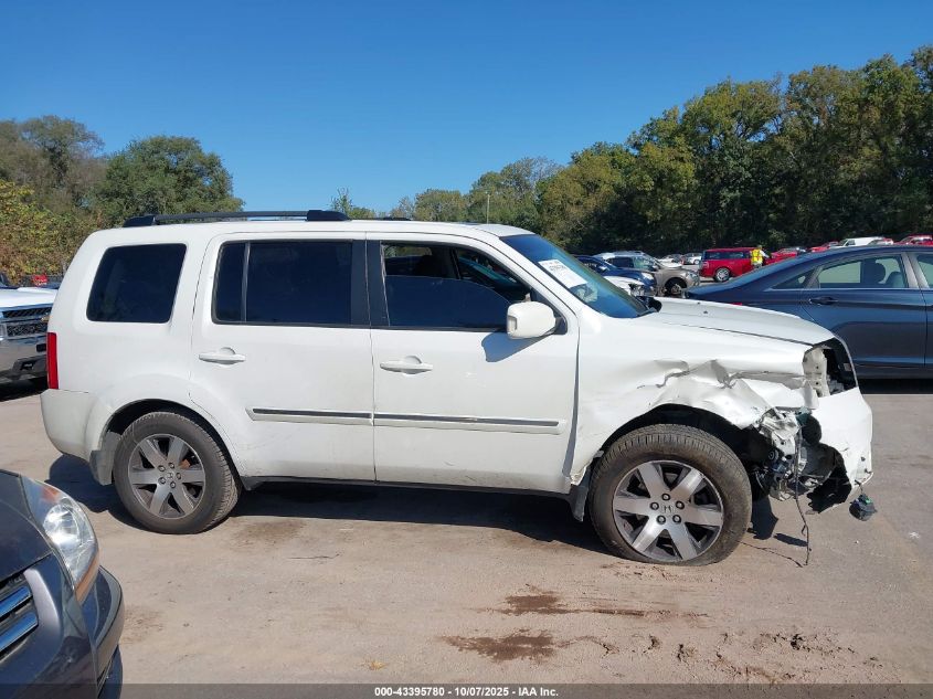 2012 Honda Pilot Touring VIN: 5FNYF3H90CB024228 Lot: 43395780