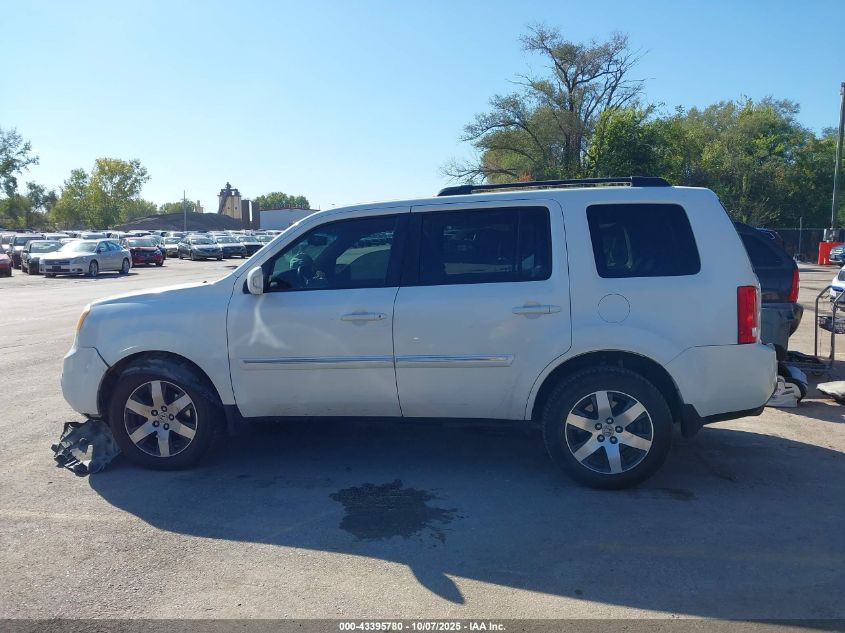 2012 Honda Pilot Touring VIN: 5FNYF3H90CB024228 Lot: 43395780