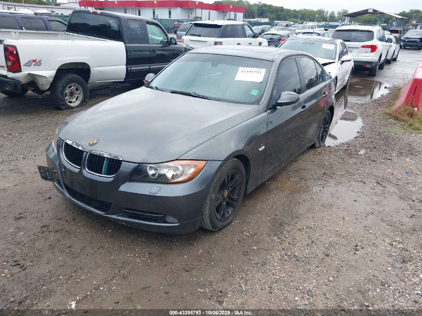 2008 BMW 328I VIN: WBAVA37568NL56003 Lot: 43395793