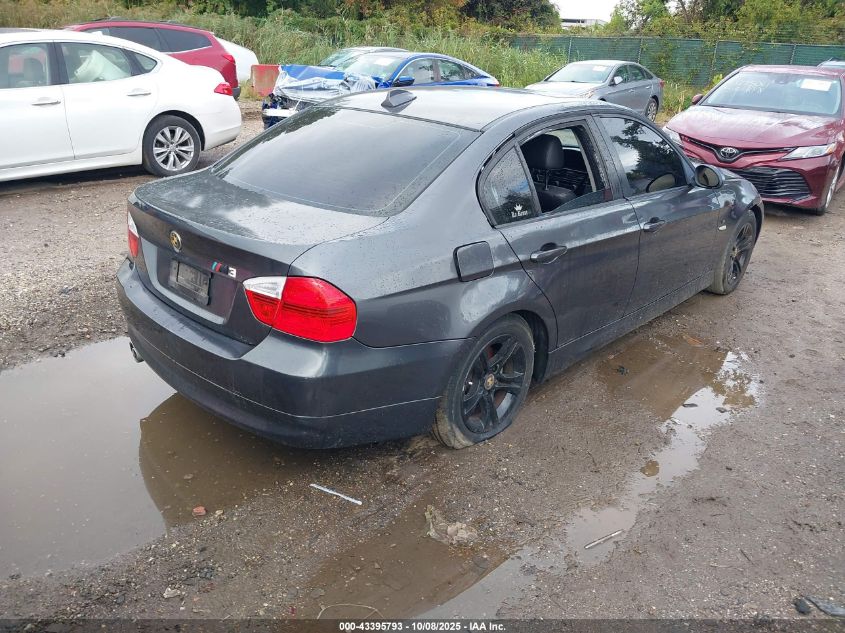 2008 BMW 328I VIN: WBAVA37568NL56003 Lot: 43395793