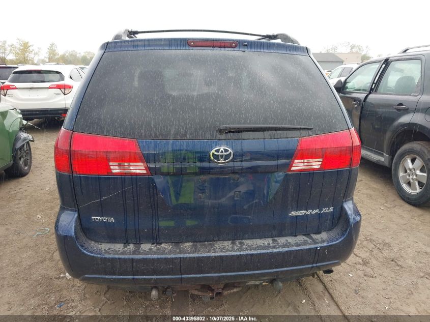 2004 Toyota Sienna Xle VIN: 5TDZA22C14S185427 Lot: 43395802