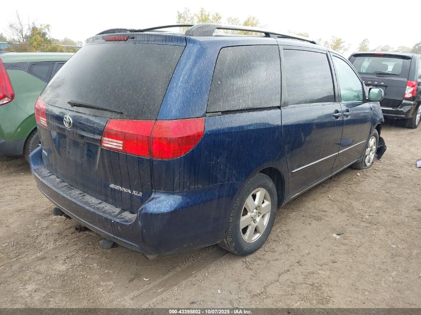 2004 Toyota Sienna Xle VIN: 5TDZA22C14S185427 Lot: 43395802
