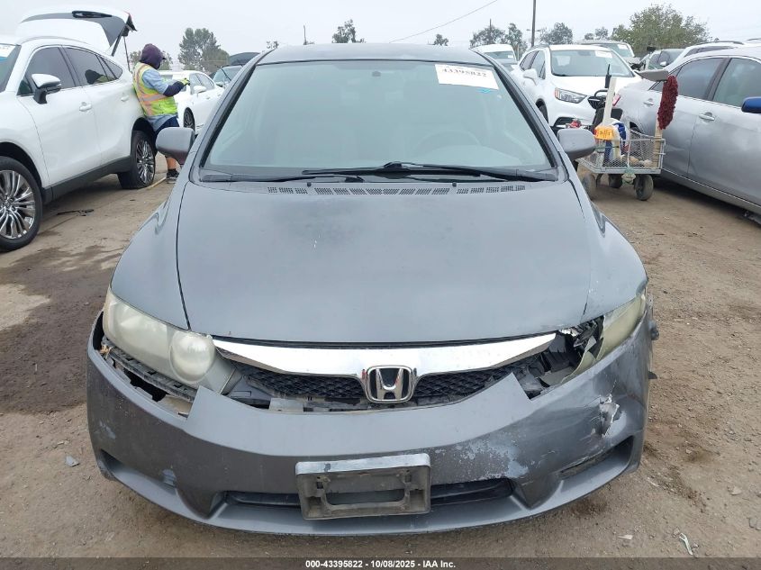 2009 Honda Civic Lx VIN: 2HGFA16539H310802 Lot: 43395822