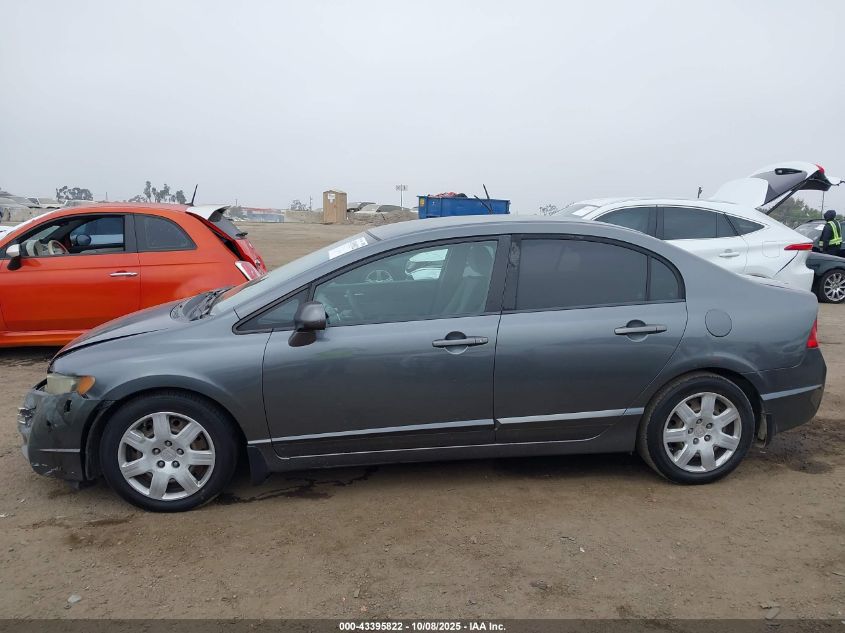 2009 Honda Civic Lx VIN: 2HGFA16539H310802 Lot: 43395822