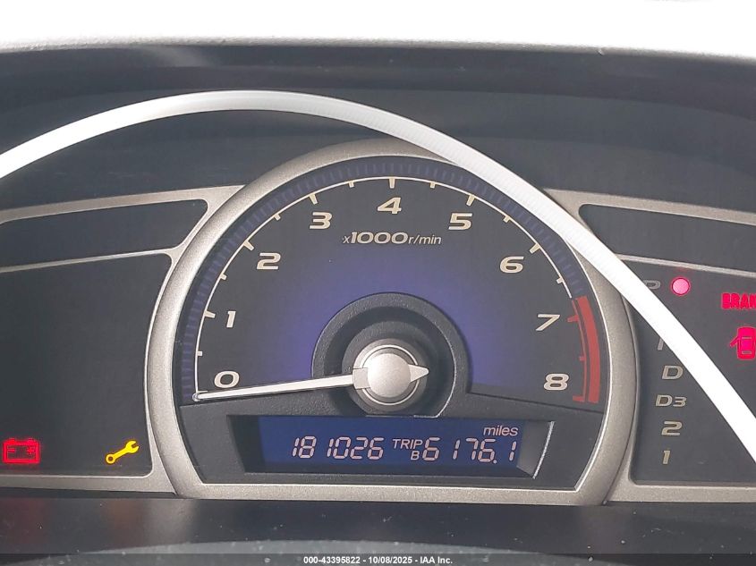 2009 Honda Civic Lx VIN: 2HGFA16539H310802 Lot: 43395822