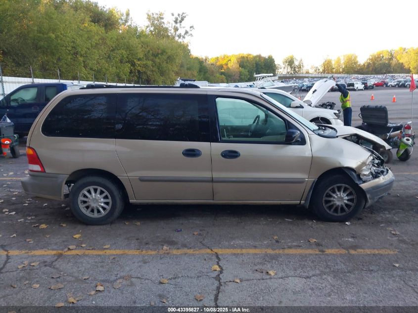 2000 Ford Windstar Lx VIN: 2FMZA5143YBA53266 Lot: 43395827
