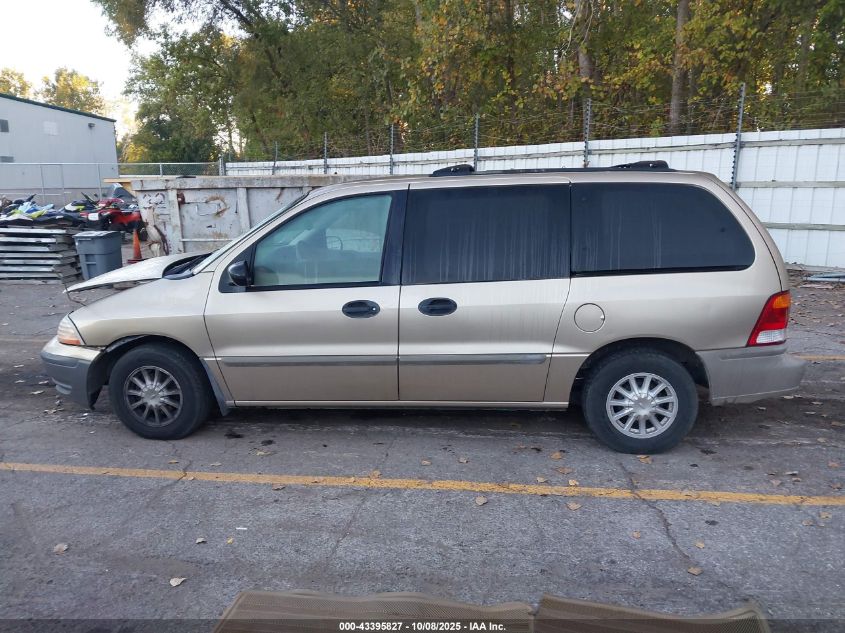 2000 Ford Windstar Lx VIN: 2FMZA5143YBA53266 Lot: 43395827