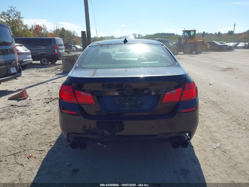 2013 BMW 550I xDrive VIN: WBAFU9C58DDY70715 Lot: 43395865