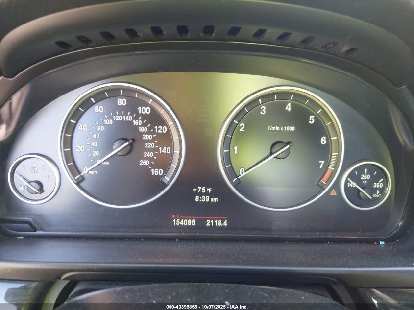 2013 BMW 550I xDrive VIN: WBAFU9C58DDY70715 Lot: 43395865