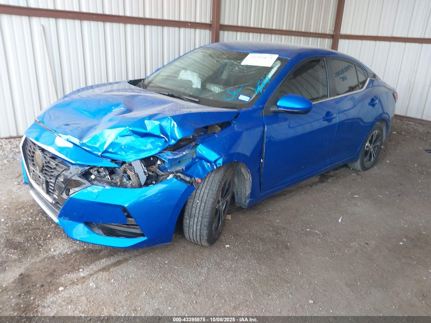 3N1AB8CV8NY315312 2022 NISSAN SENTRA photo no. 2