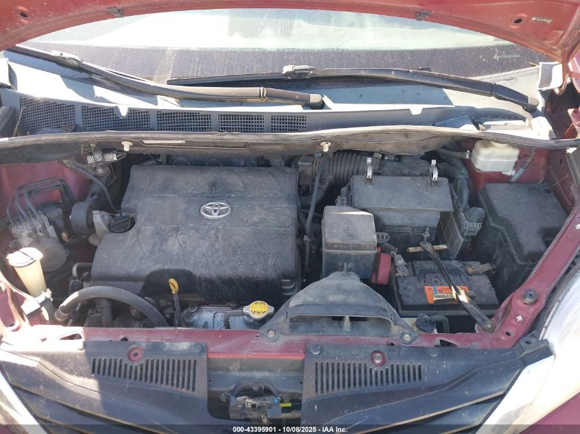 2011 Toyota Sienna Le V6 VIN: 5TDKK3DC1BS045084 Lot: 43395901