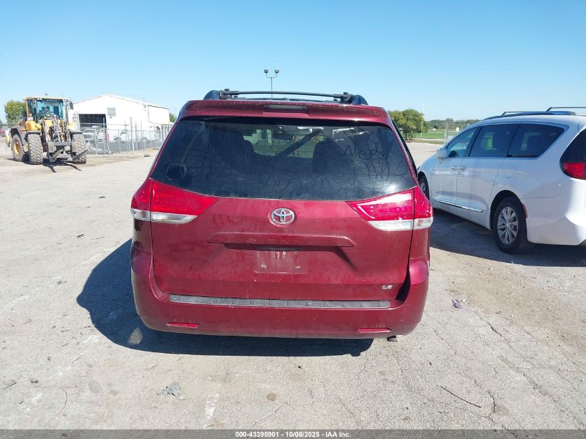 2011 Toyota Sienna Le V6 VIN: 5TDKK3DC1BS045084 Lot: 43395901