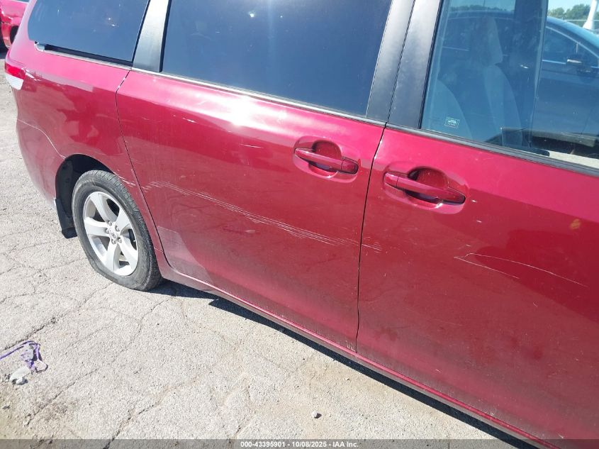 2011 Toyota Sienna Le V6 VIN: 5TDKK3DC1BS045084 Lot: 43395901