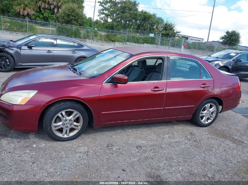 2006 Honda Accord 2.4 Se VIN: 1HGCM56366A132006 Lot: 43395906