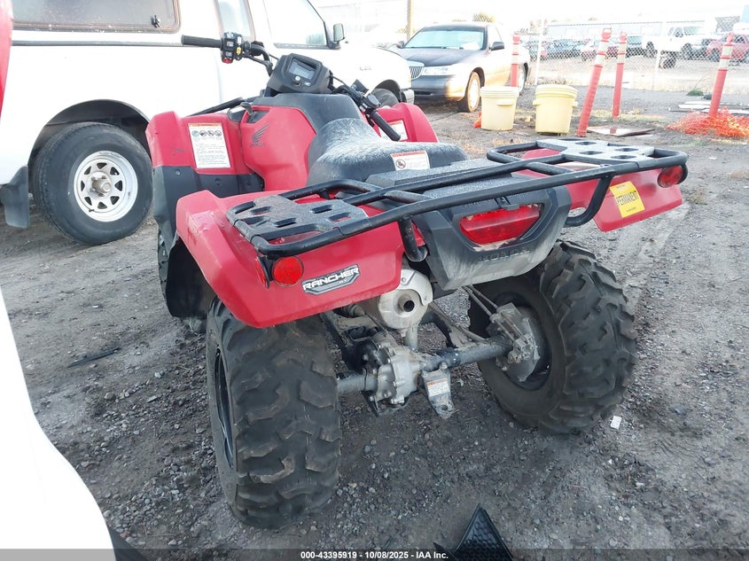 2025 HONDA TRX420 auction photo 3