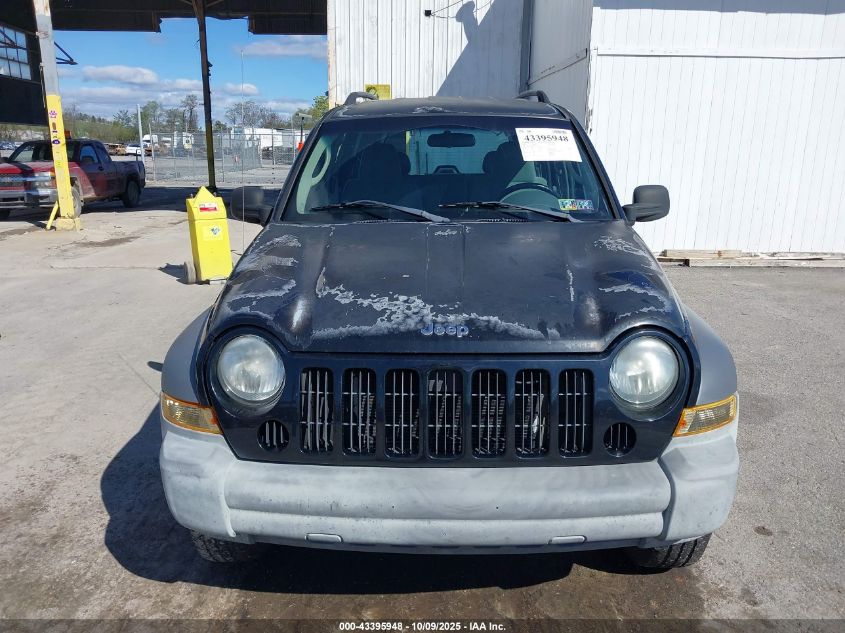 2005 Jeep Liberty Sport VIN: 1J4GL48K65W553236 Lot: 43395948
