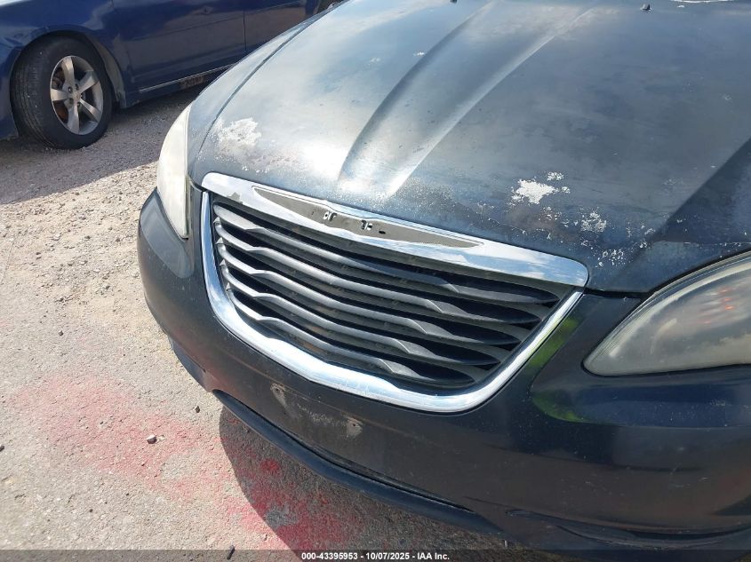 2012 Chrysler 200 Touring VIN: 1C3CCBBG1CN257478 Lot: 43395953