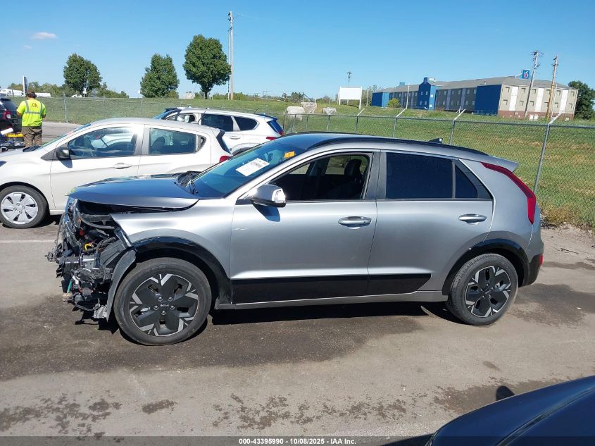 2023 Kia Niro Ev Wind VIN: KNDCR3L16P5021652 Lot: 43395990