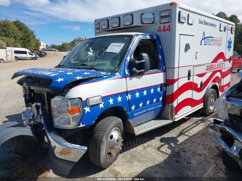 2024 Ford E-350 Cutaway white other gasoline 1FDWE3FNXRDD00274 photo #3