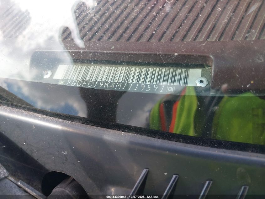 1991 Chevrolet Gmt-400 C1500 VIN: 2GCEC19K4M1119591 Lot: 43396048