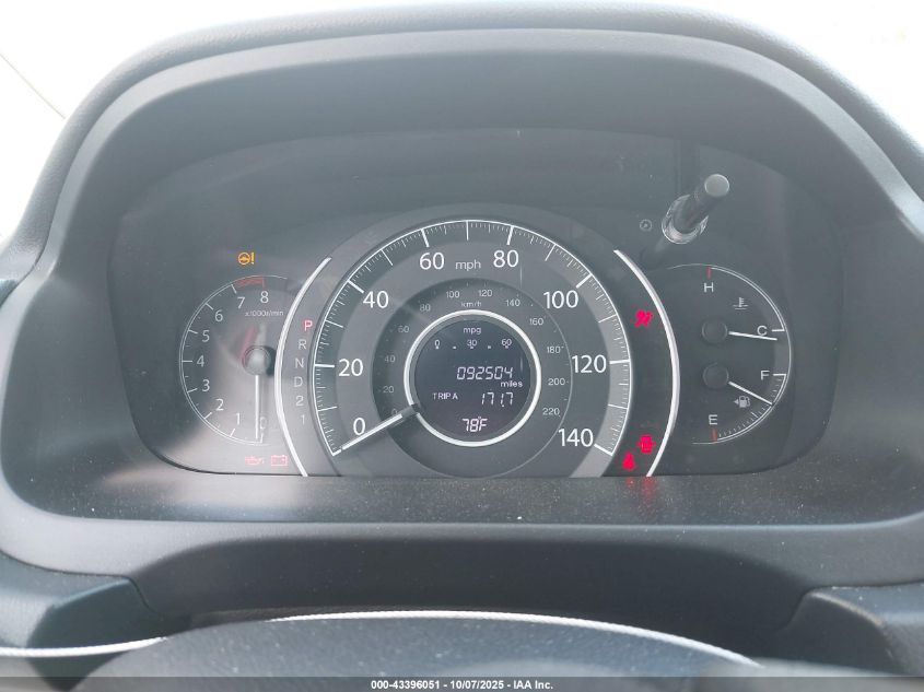 2014 Honda Cr-V Lx VIN: 5J6RM3H3XEL036984 Lot: 43396051