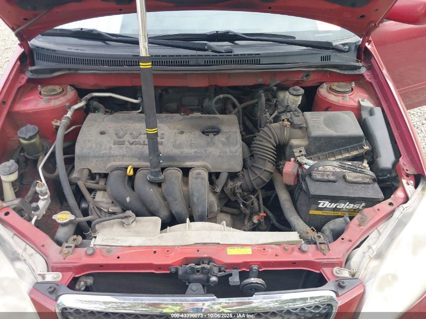 2008 Toyota Corolla Le VIN: 2T1BR32E38C920196 Lot: 43396073