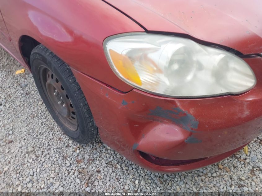 2008 Toyota Corolla Le VIN: 2T1BR32E38C920196 Lot: 43396073