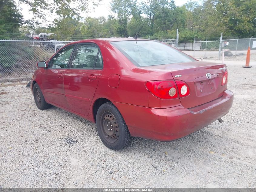2008 Toyota Corolla Le VIN: 2T1BR32E38C920196 Lot: 43396073
