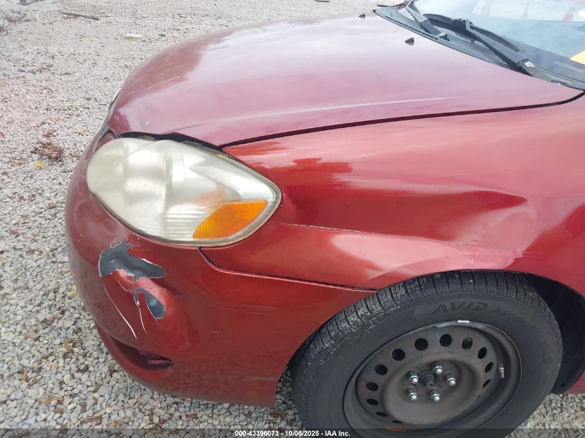 2008 Toyota Corolla Le VIN: 2T1BR32E38C920196 Lot: 43396073